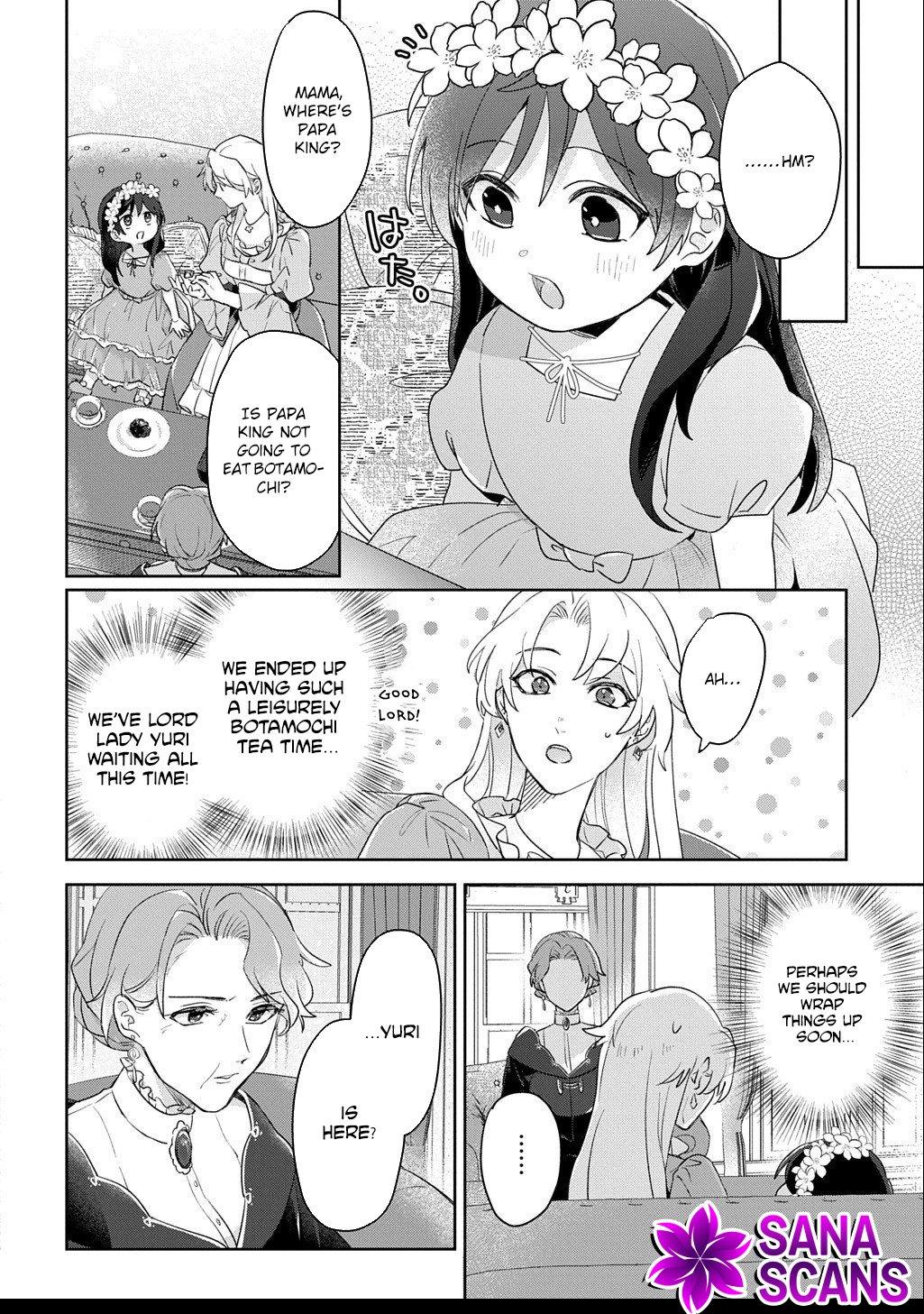 The Saint Is Five, So I'll Just Be the Decorative Queen. Chapter 8 Page 16